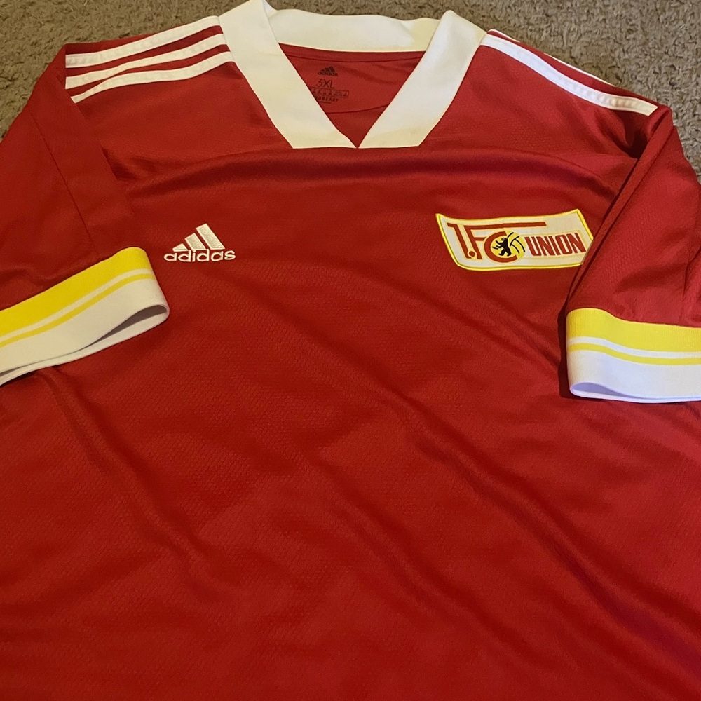 Union Berlin German Bundesliga Adidas Soccer Jersey